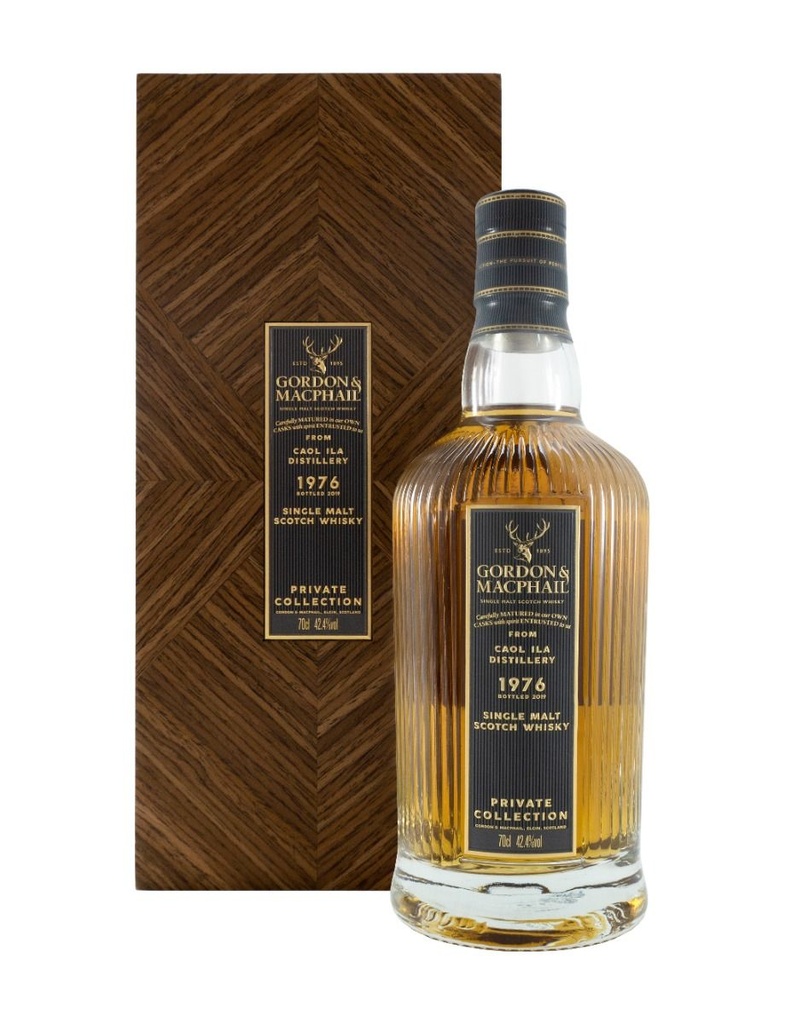 Gordon & MacPhail Caol lla Private Collection 43 Year 1976 Cask # 8099 700mL