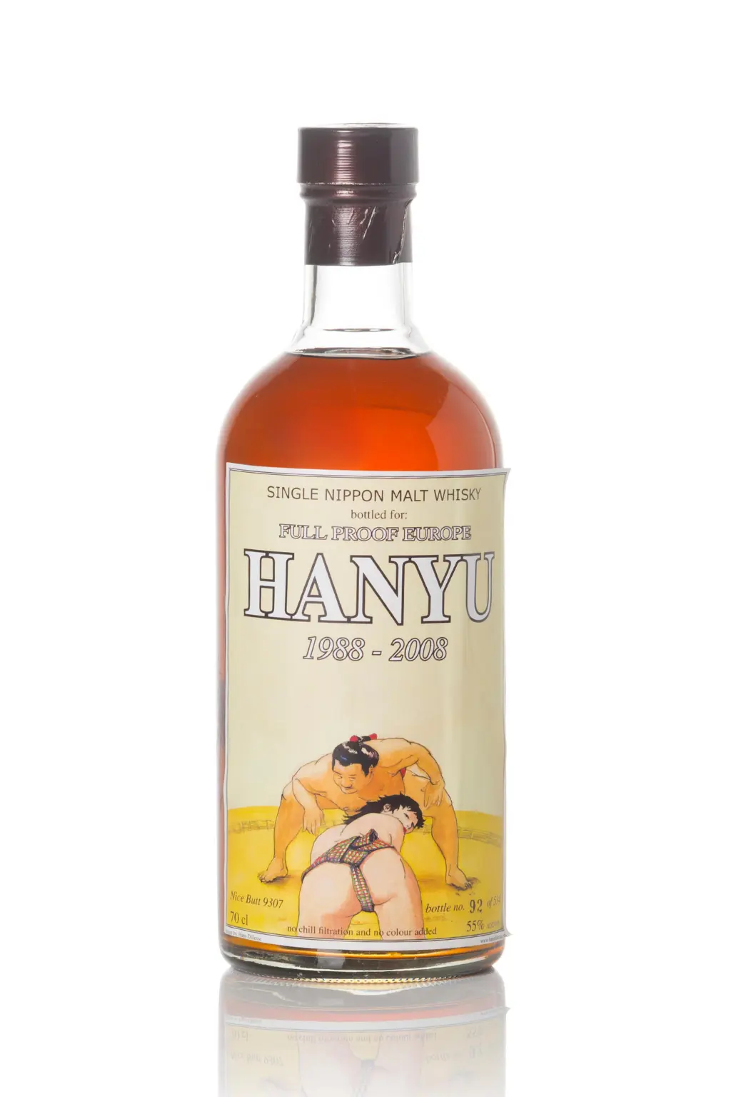 Hanyu 1988-2008 Full Proof Europe Cask No. 9307 700mL