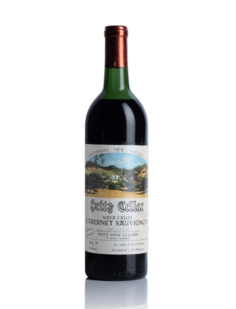 Heitz Cellars Cabernet Sauvignon Martha's Vineyard 1974 750mL