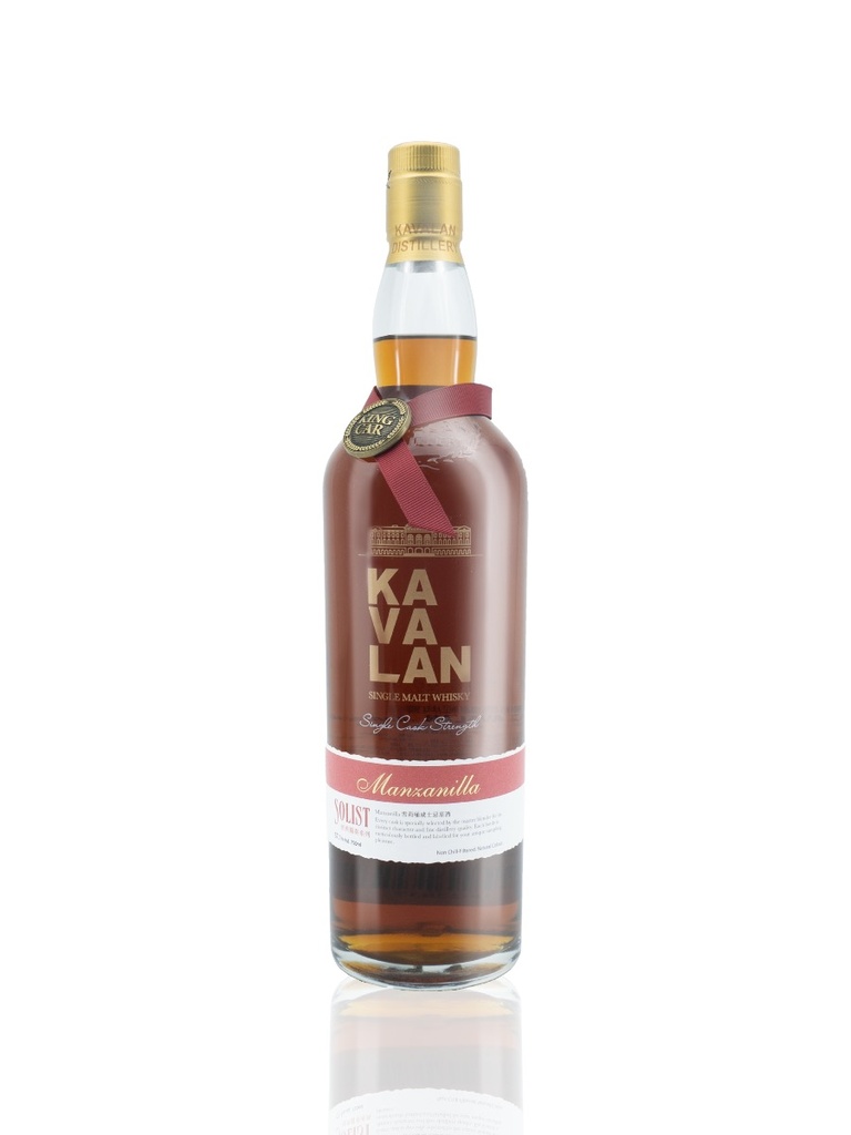 Kavalan Solist Manzanilla Sherry Single Malt Whisky 750mL