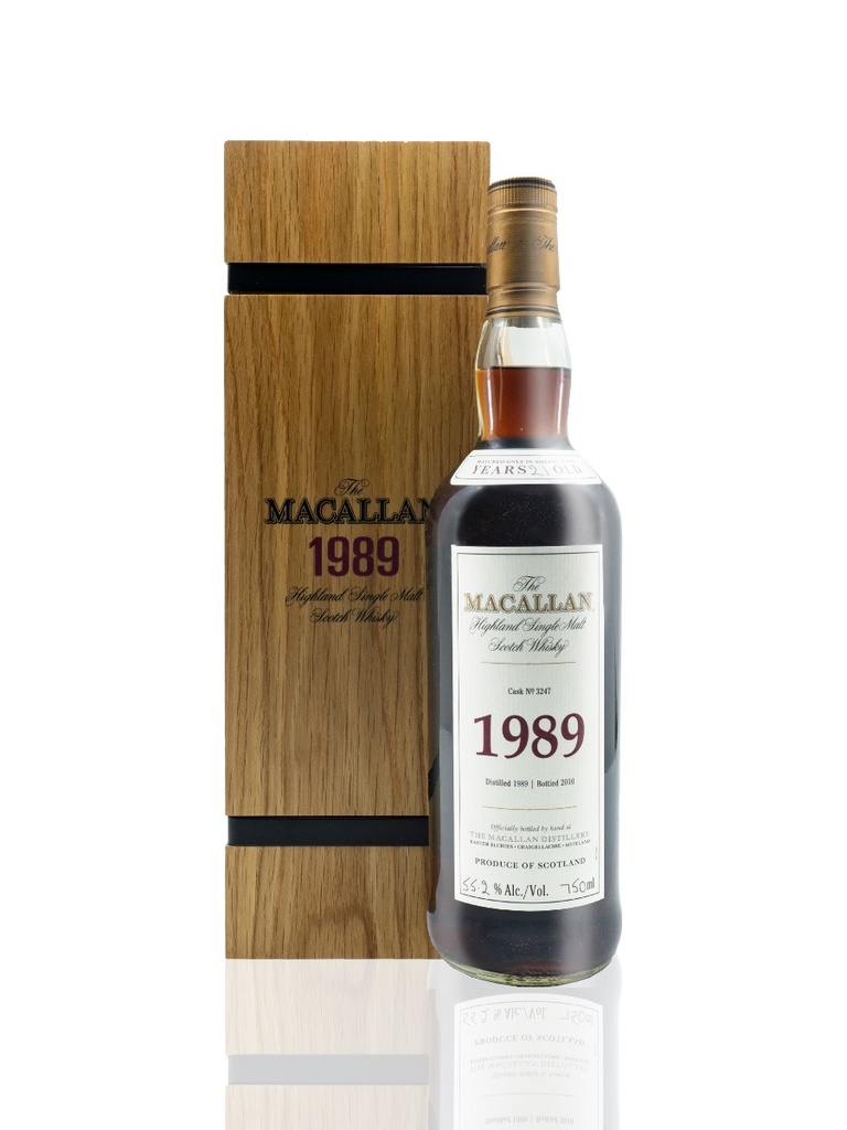 Macallan Fine and Rare 1989 750mL Cask # 3247