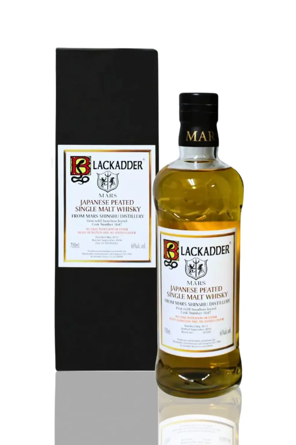 Mars Blackadder 2013 Cask # 1647 700mL