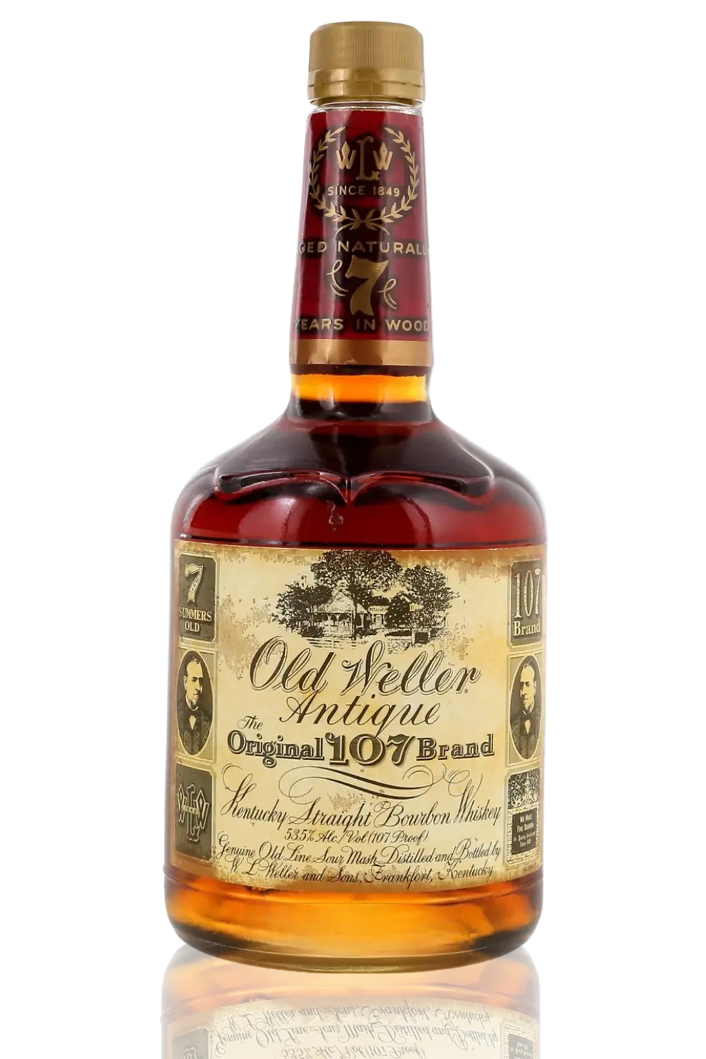 Old Weller Antique Original 107 Brand 750mL