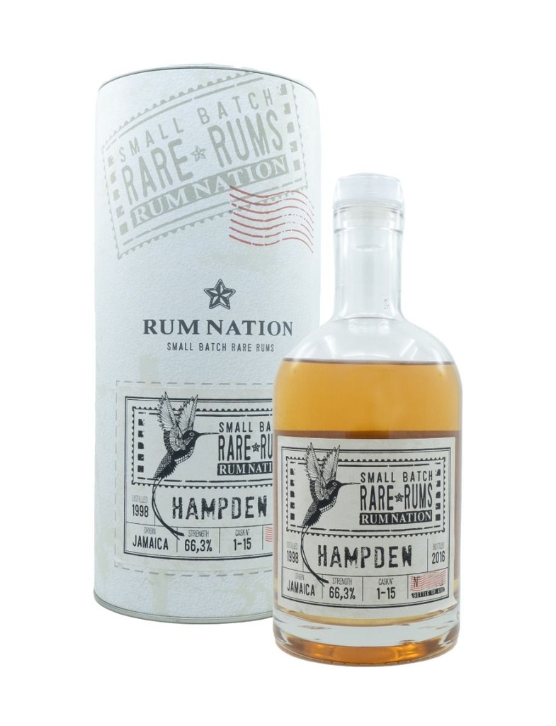 Rum Nation Jamaica Hampden Distillery 1992 700mL