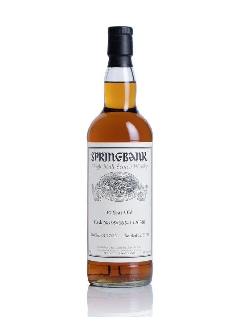Springbank 34 Year Private Cask 1975 700mL