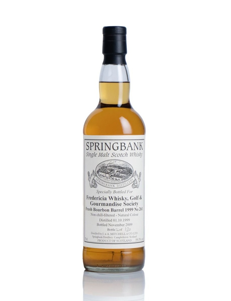 Springbank Private Bourbon Cask #261 Fredercia 1999 700mL