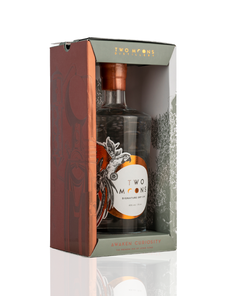 Two Moons Signature Dry Gin Gift Box 700mL