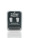 V-Gauge stoppers (set of 2)