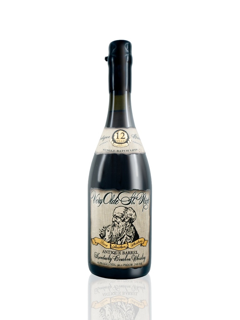 Very Olde St. Nick 12 Year "Antique Barrel" Bourbon 90.2 Proof Lot #01 750mL