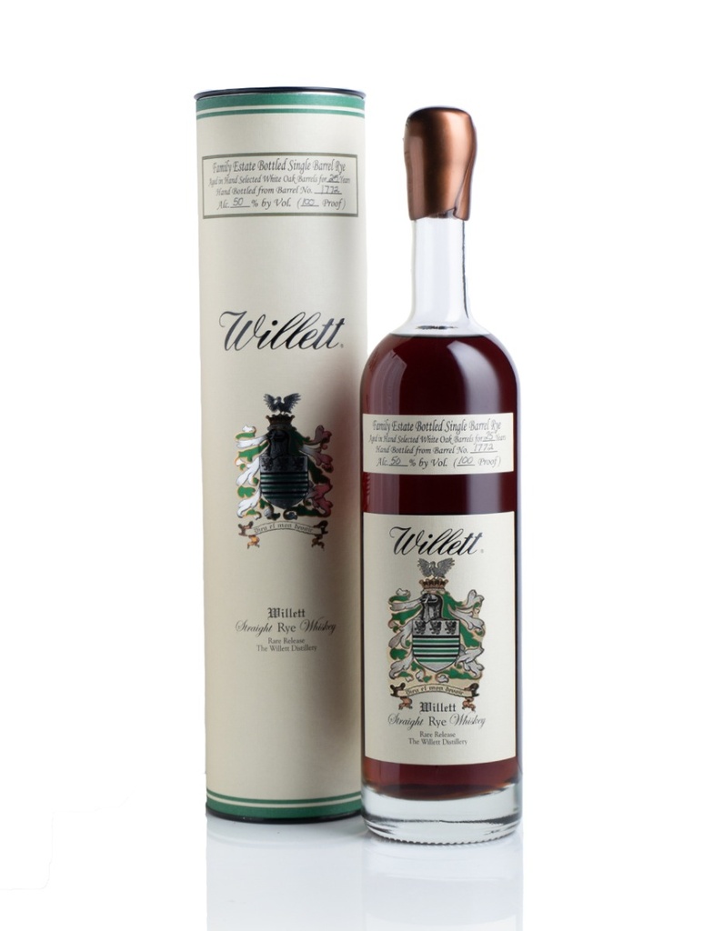 Willett Family Estate 25 Year Single Barrel Rye 100 Proof 750mL
