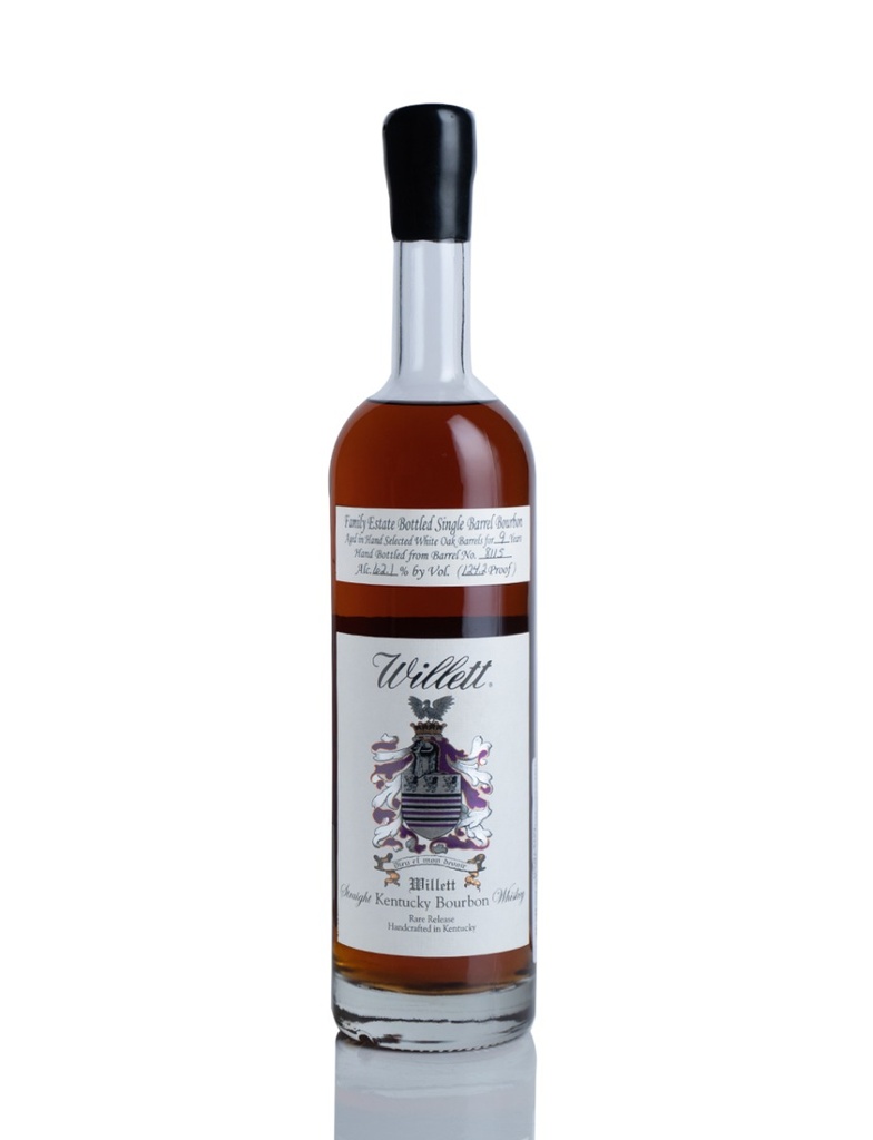 Willett Single Barrel 9 Year Barrel # 8115 124.2 Proof 750mL
