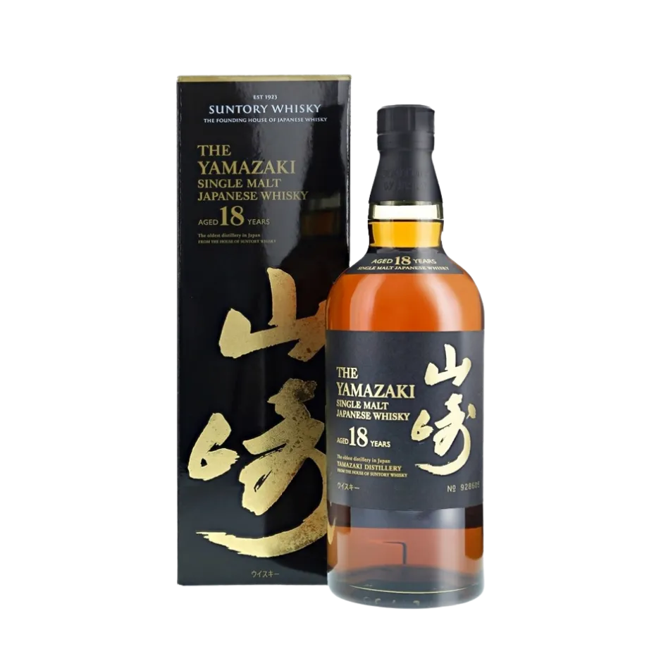 Yamazaki 18 Year Single Malt Whisky 700mL Japan Old