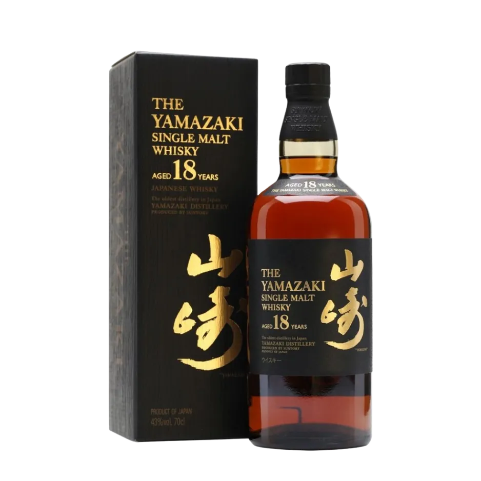 Yamazaki 18 Year Single Malt Whisky 750mL OLD