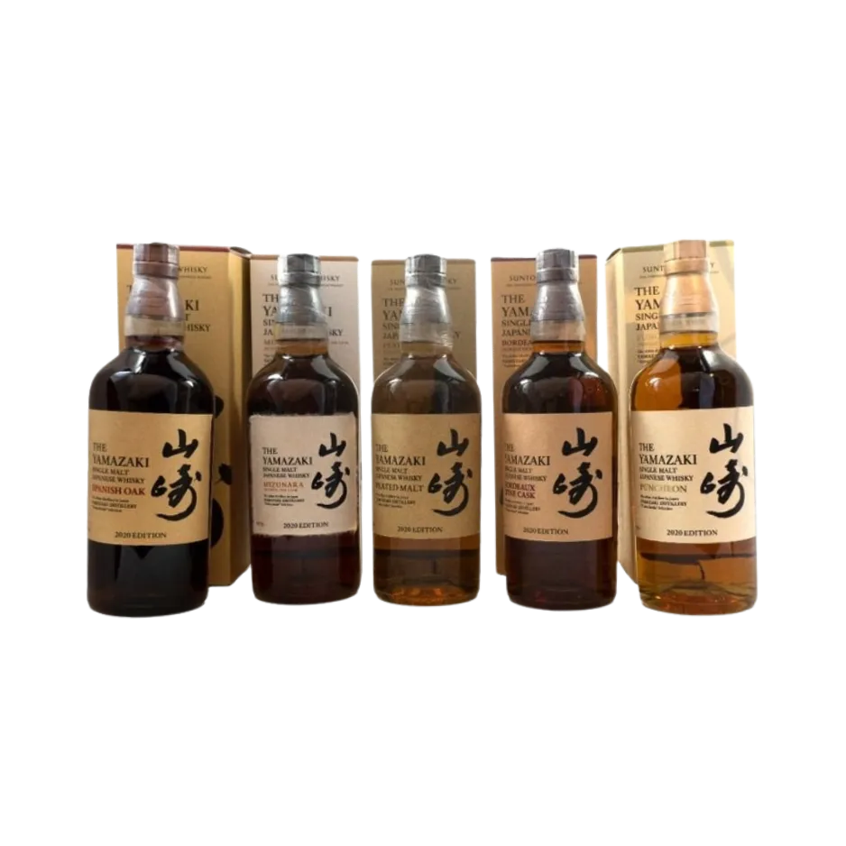 Yamazaki 2020 Limited Edition Set (5 bottles) 700mL