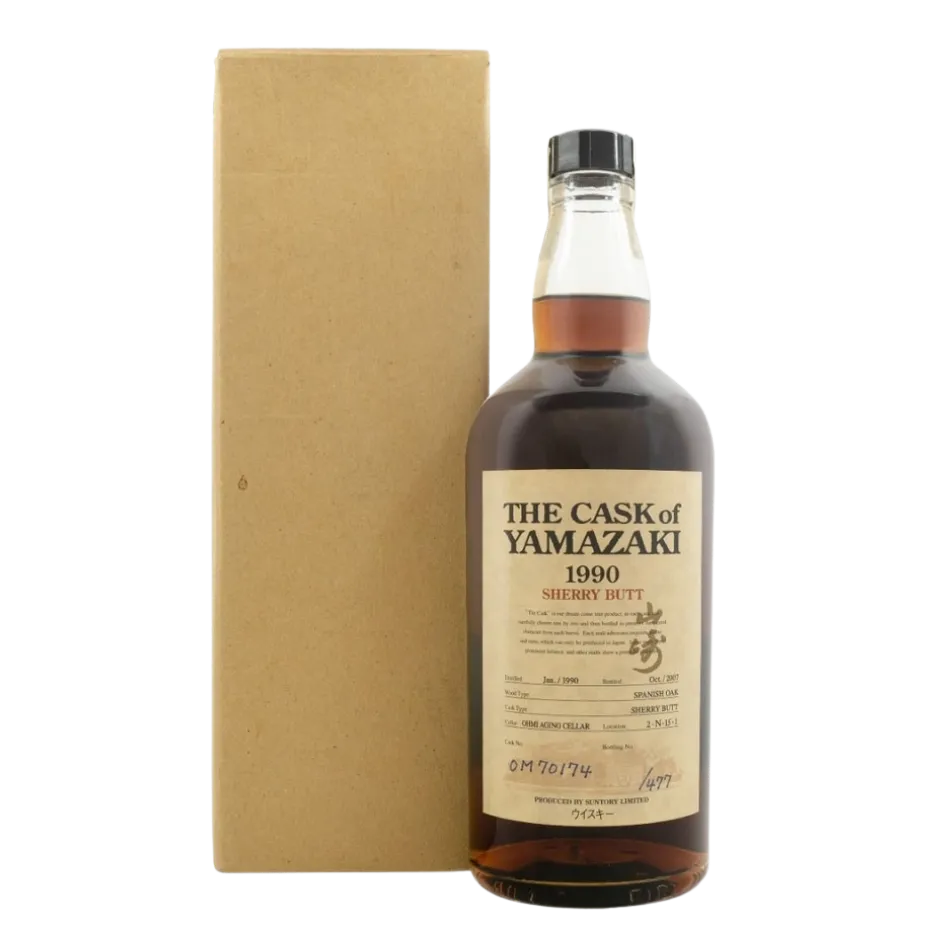 Yamazaki The Cask of Yamazaki Sherry Butt #OM70174 1990 700mL