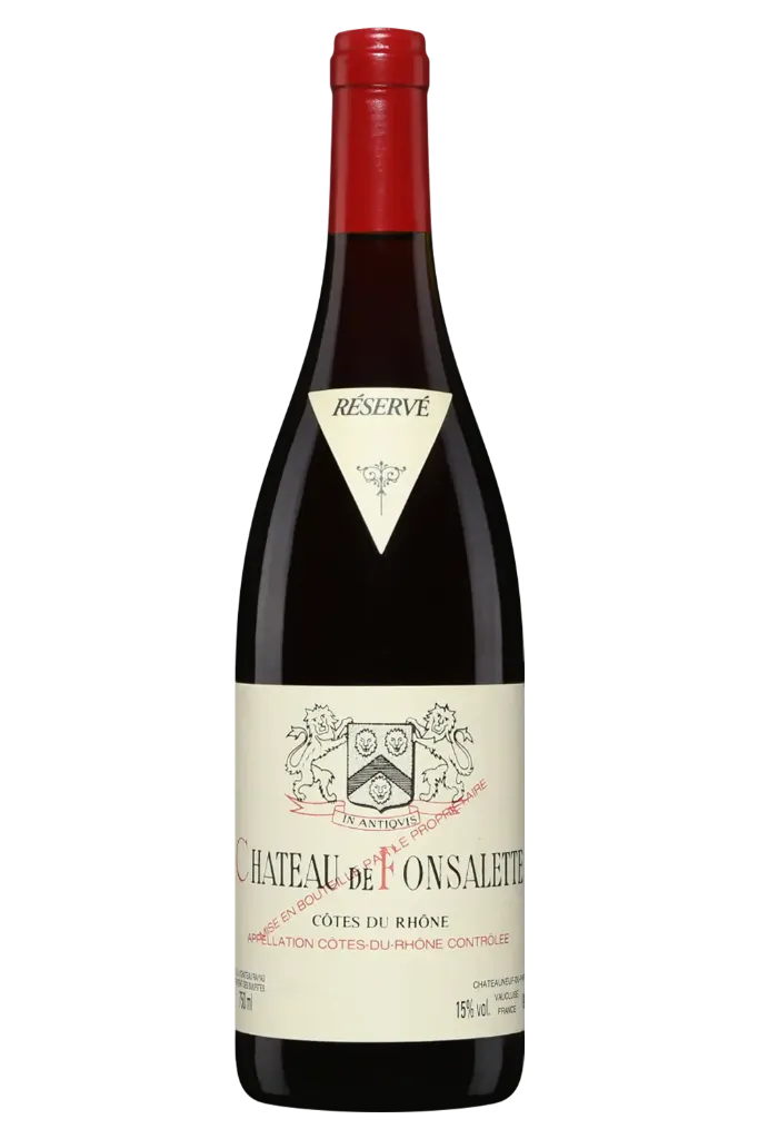 Chateau Fonsalette Cotes du Rhone Syrah 2013 750mL