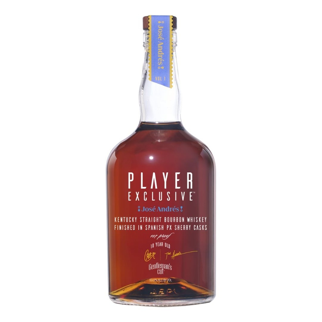 Gentleman's Cut Bourbon Player Exclusive Jose Andres 10 Year 750mL