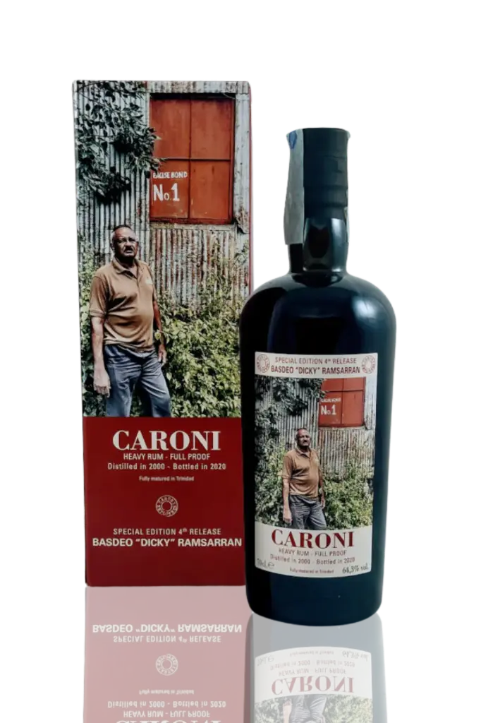 Caroni 20 Year Basdeo Dicky Ramsarran 2000 700mL
