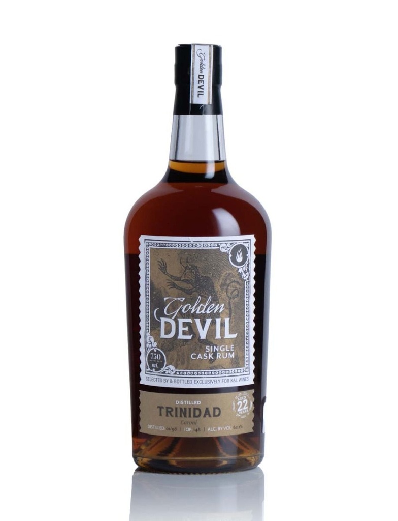Caroni 22 Year Golden Devil 1998 750mL
