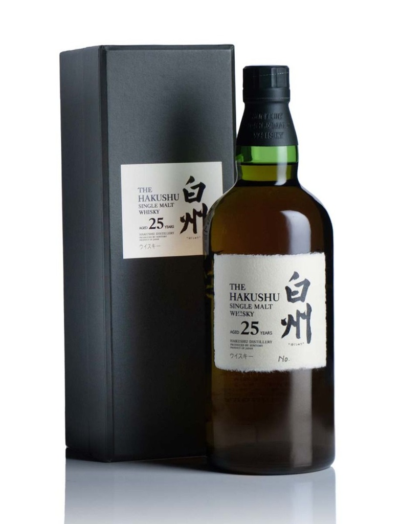 Hakushu 25 Year Single Malt 700mL (Japan Old Version)