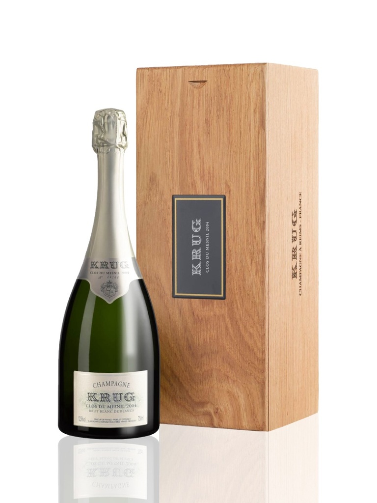 Krug Clos du Mesnil 2004 750mL with Gift Box