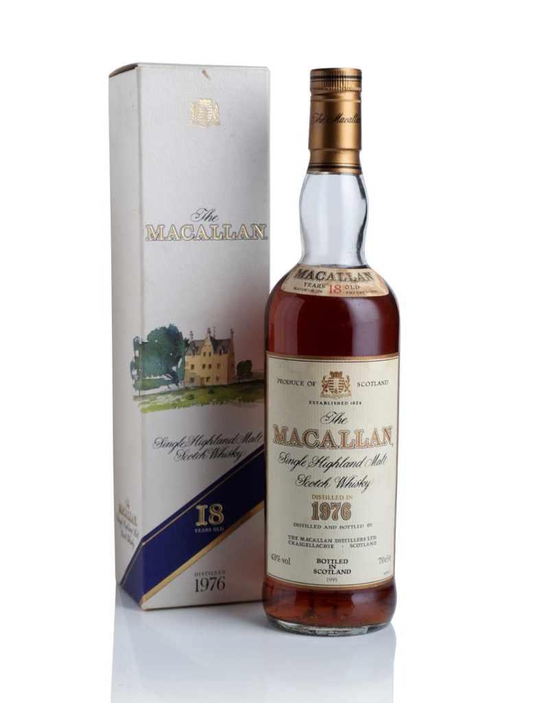 Macallan 18 Year Sherry Oak 1976 700mL