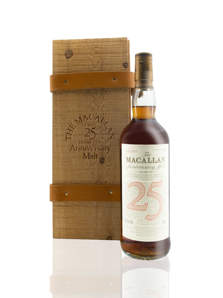 Macallan 25th Anniversary 1971 750mL OWC