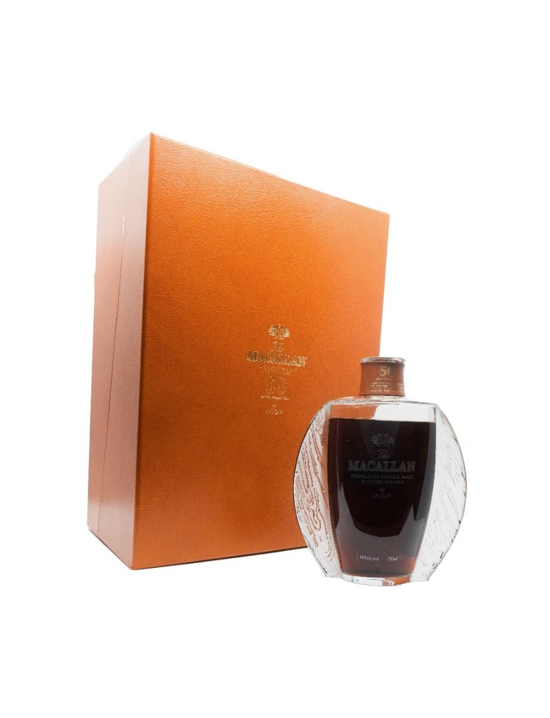 Macallan 50 Year Lalique 750mL