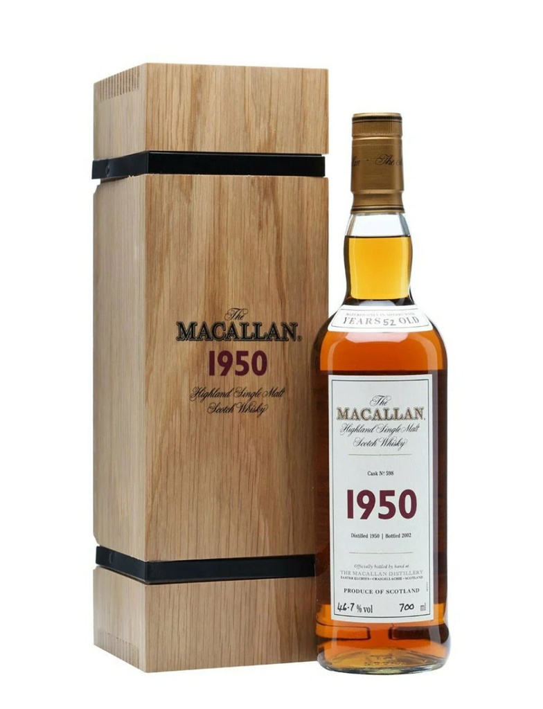 Macallan Fine and Rare 1950 700mL
