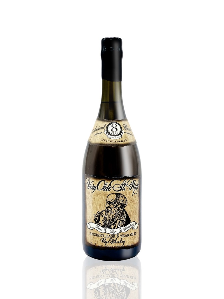 Very Olde St. Nick Ancient Cask 8 Year Rye 86.8 Proof 750mL