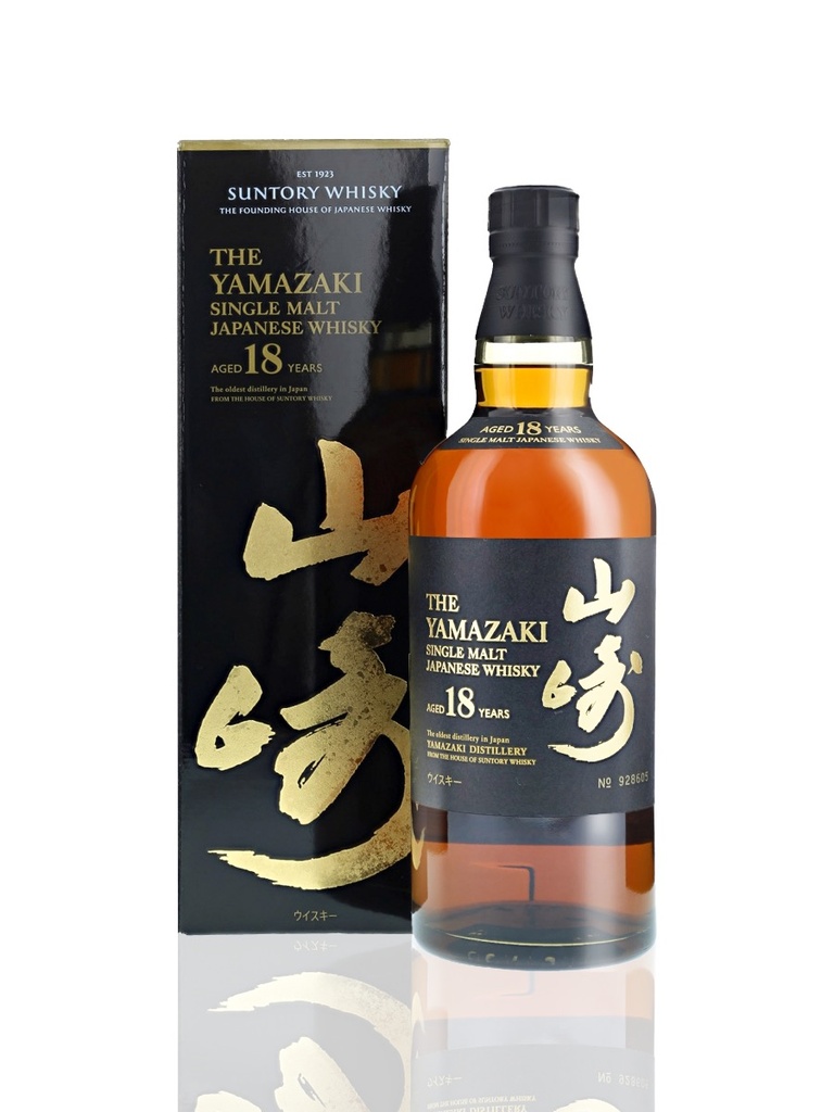 Yamazaki 18 Year Single Malt Whisky 700mL Japan Older