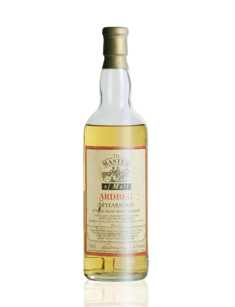 Ardbeg 18 Year 1974 Cask  # 4375/77 700mL