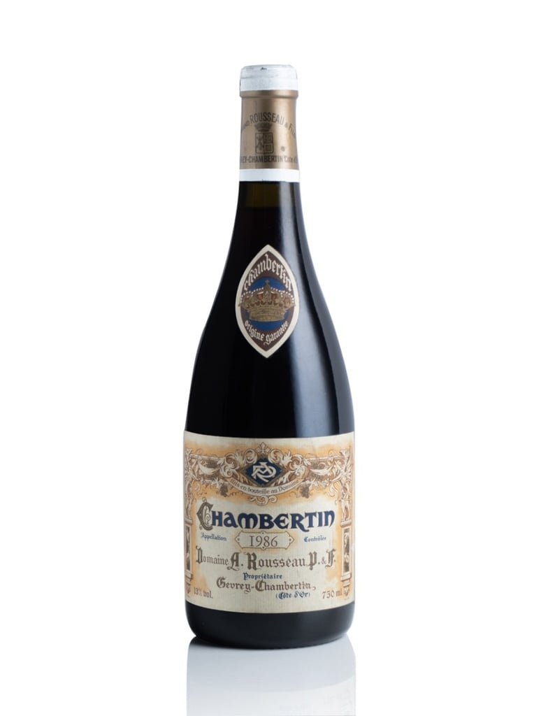 Armand Rousseau Chambertin Grand Cru 1986 750mL