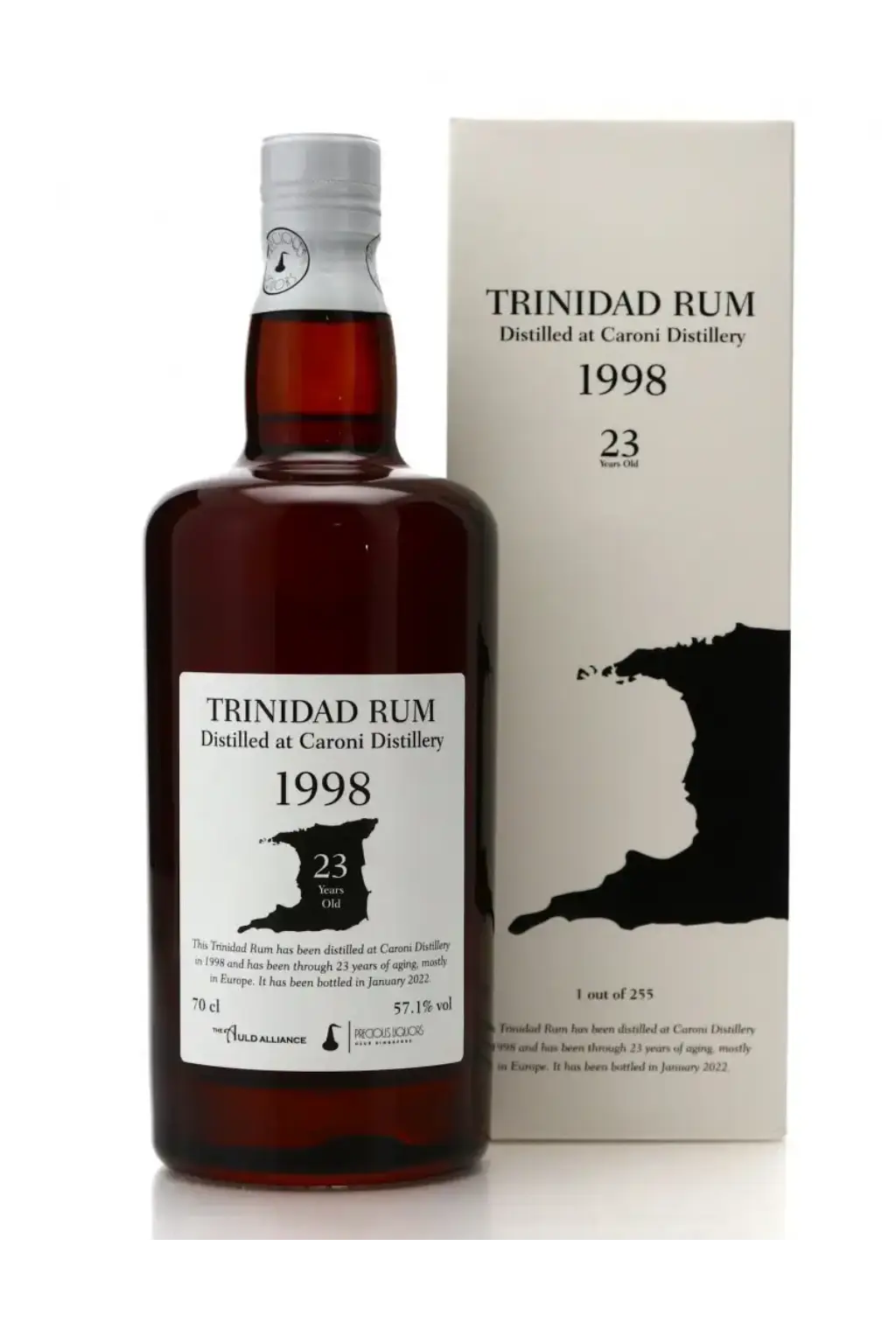 Caroni 23 Year 1998 Cask# 2192 The Auld Alliance & Precious Liquors 700mL