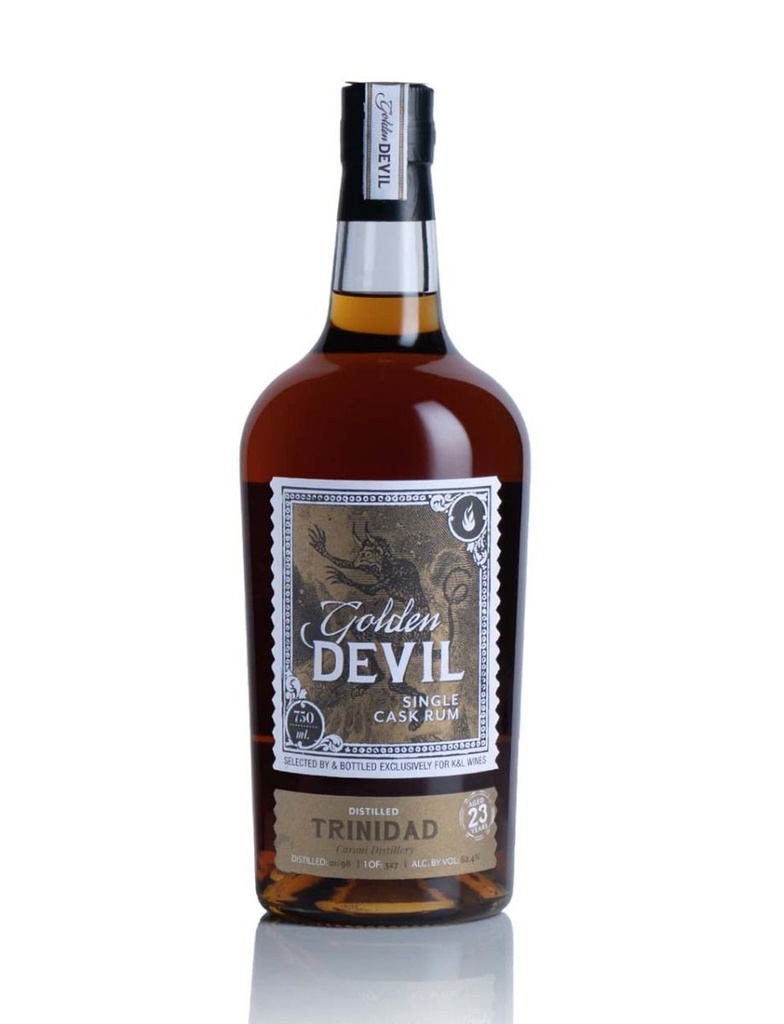 Caroni 23 Year Golden Devil 1998 750mL