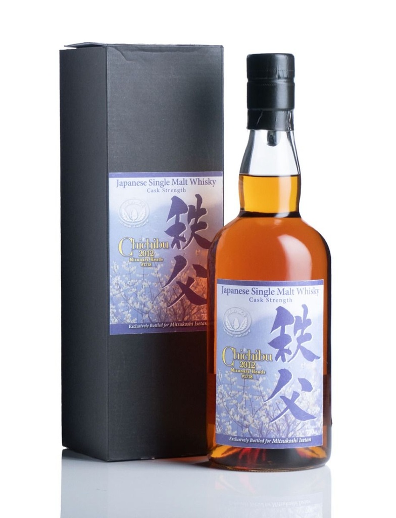 Chichibu 2012 Mizunara Heads Cask # 1718 700mL