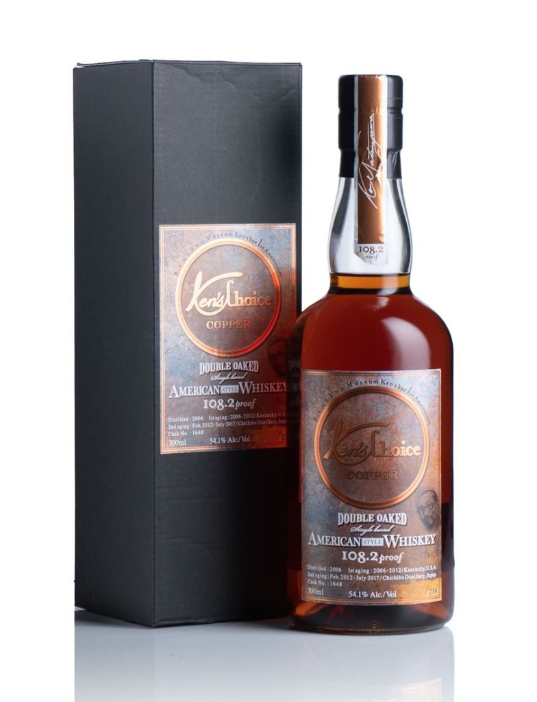 Chichibu Ken's Choice Copper Double Oak 2006 Cask # 1648 700mL