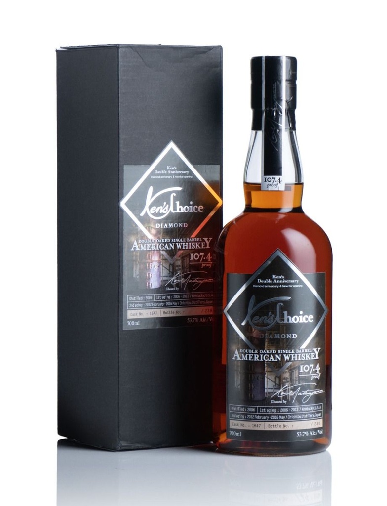 Chichibu Ken's Choice Diamond Double Anniversary 2006 Cask # 1647 700mL