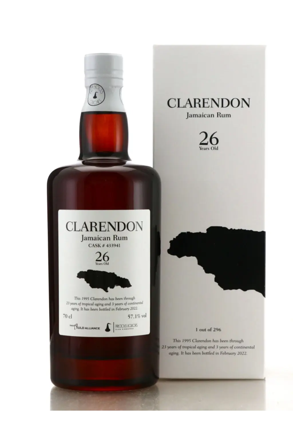 Clarendon 26 Year 1995 Cask # 433941 The Auld Alliance & Precious Liquors 700mL
