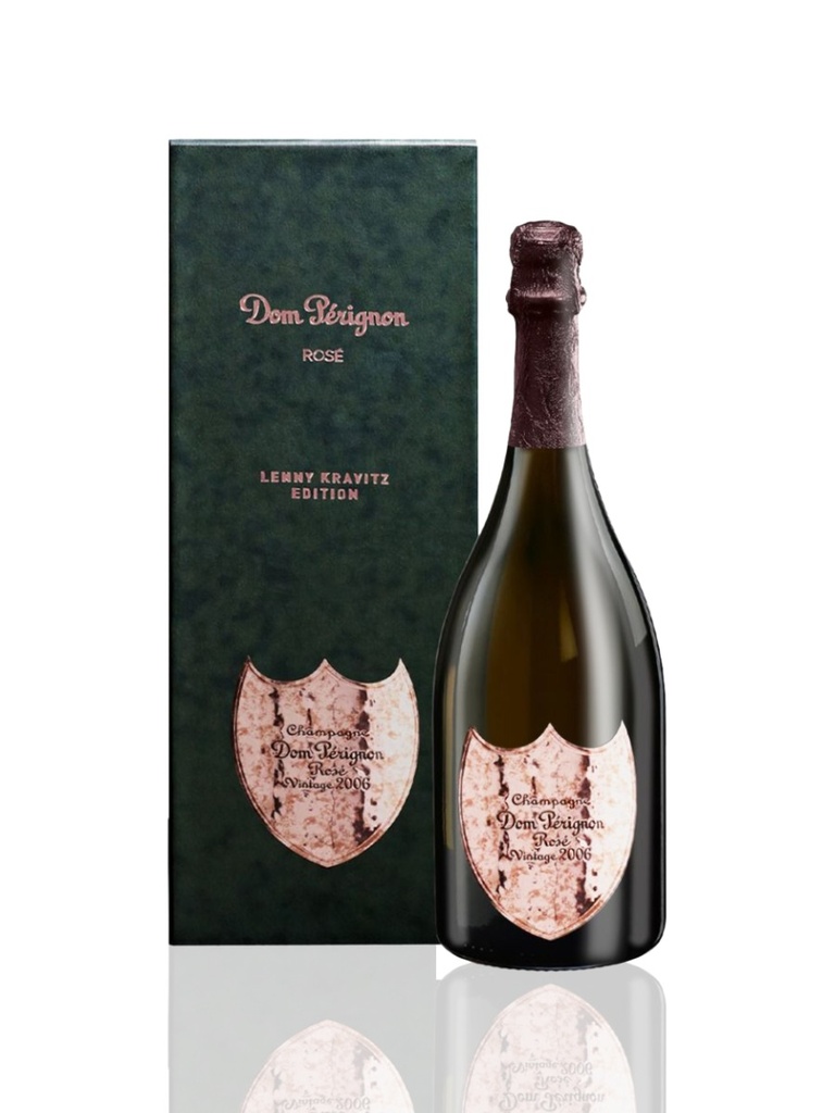 Dom Perignon Rose 2006 Lenny Kravitz Edition 750mL with Gift Box