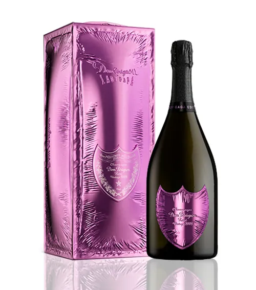 Dom Perignon Rose 2008 Lady Gaga Limited Edition 750mL with Gift Box