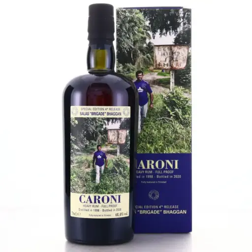 Caroni 22 Year Balas Brigade Bhaggan 1998 700mL